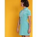 MADEMOISELLE YEYE Subtle Rebellion 60s Mod Dress Mint