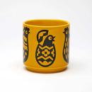 Magpie x Hornsea Pottery Retro Chicken Family Mug