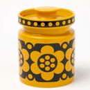 Magpie x Hornsea Pottery Geo Flower Mini Jar in Yellow