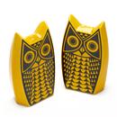 Magpie x Hornsea Owl Retro 60s Cruet Set in Yellow