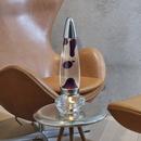 Matmos Evo Retro Candle Lava Lamp in Clear/Black