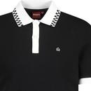 Nova MERC Retro Mod Revival Checker Trim Polo (B)