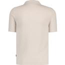 Adam Merc Retro Racer Stripe Intarsia Knit Polo C