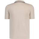 Bryan Merc Retro Stipple-Tipped Cable Knit Shirt C