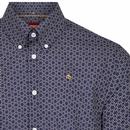 Elmer Merc Geometric Print Button Down S/S Shirt 