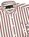 Elsted MERC 60s Mod Regatta Stripe Smart Shirt (W)