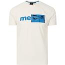 Fanshaw MERC Mod Scooter Logo T-shirt (Off White)
