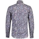 Gore Merc London Multicolour Paisley Print Shirt N