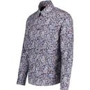 Gore Merc London Multicolour Paisley Print Shirt N