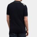 Lawrence MERC Retro Mod Check Knitted Polo DN