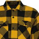 Linden MERC Men's Retro 70s Flannel Check Shirt 