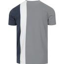 Naples MERC Retro Mod Block Stripe T-shirt (Slate)