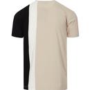 Naples MERC Retro Mod Block Stripe T-shirt (Stone)