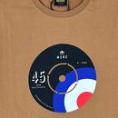 Paston Merc Retro Mod Target Record T-Shirt Sunset
