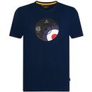 Merc Paston Mod Target 45RPM Vinyl Record Print T-shirt in Dark Blue 1722110