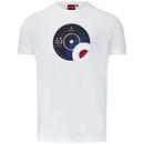 Merc Paston Mod Target 45 RPM Vinyl Record T-shirt in Off White