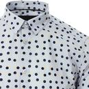 Shelley MERC 60s Mod SS Optic Polka Dot Shirt (SB)