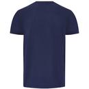 Teon Merc Retro Arrow Stripe Crew T-shirt (Navy)
