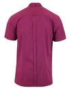 Terry MERC Retro Mod Short Sleeve Gingham Shirt RB