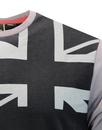 Crest MERC Men's Mod Union Jack Print T-Shirt (B)