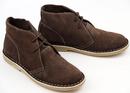 Crosby LACEYS Womens Retro Mod Suede Desert Boots