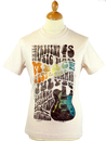 Bray MERC Retro 60s Festival Guitar Poster T-Shirt