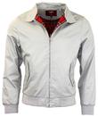 MERC Retro Mod Tartan Lined Harrington Jacket (S)