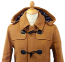 Bluefield MERC Retro 60s Mod Melton Duffle Coat