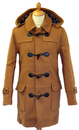 Bluefield MERC Retro 60s Mod Melton Duffle Coat