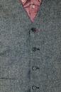 Merlo MERC Retro 60s Mod Tweed 5 Button Waistcoat