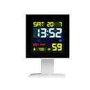 Monolith Newgate Retro 80s Digital Alarm Clock in White