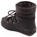 MOON BOOT Low Nylon WP Retro 70s Snow Boots -Black
