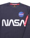 ALPHA INDUSTRIES NASA Reflective Retro Sweatshirt