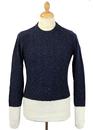 NATIVE YOUTH Retro 70s Fleck Cable Knit Jumper (N)