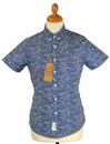 Ditzy Floral NATIVE YOUTH Retro 60s Mod S/S Shirt