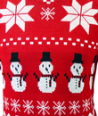 Chance of Snow - Retro 70s Indie Christmas Jumper