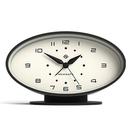 Newgate Ronnie Retro 70s Oval Standing Clock in Black
