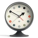 Newgate Retro 70s Spheric Standing Alarm Clock in Grey