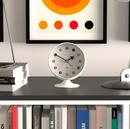 NEWGATE CLOCKS Spheric Retro 50s Alarm Clock White