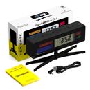 Supergenius NEWGATE LCD Digital Alarm Clock BLACK