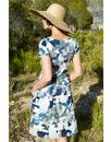 NOMADS Retro Fit and Flare St Ives Summer Dress