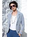 Nomads Womens Fitted Retro Summer Blazer Suit