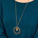 Patina Loop NOMADS Handmade Necklace In Biscay