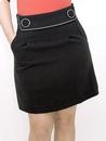 Oh La La MADEMOISELLE YEYE Retro Mod A-Line Skirt 