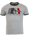 ORIGINAL PENGUIN Men's Retro 70s NYC T-Shirt Grey
