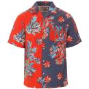 ORIGINAL PENGUIN 70s Revere Collar Hawaiian Shirt