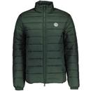 Original Penguin Retro 80s Padded Puffer Jacket in Deep Forest