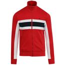 ORIGINAL PENGUIN Retro 90s Block Panel Track Top R