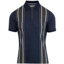 ORIGINAL PENGUIN 60s Mod Multi Stripe Polo Shirt
