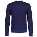 Original Penguin Tonal Stripe Jacquard Sweater MB